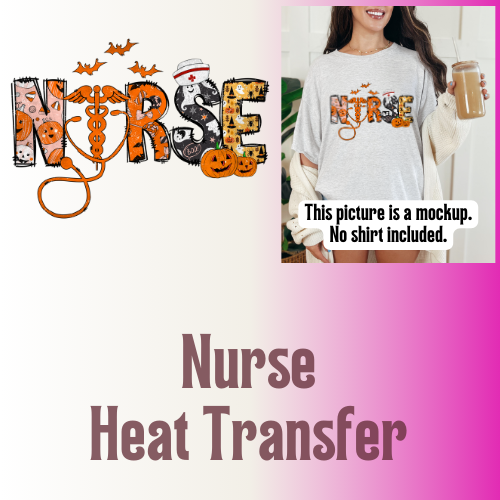 Heat Transfer, Spooky Nurse, No shirt