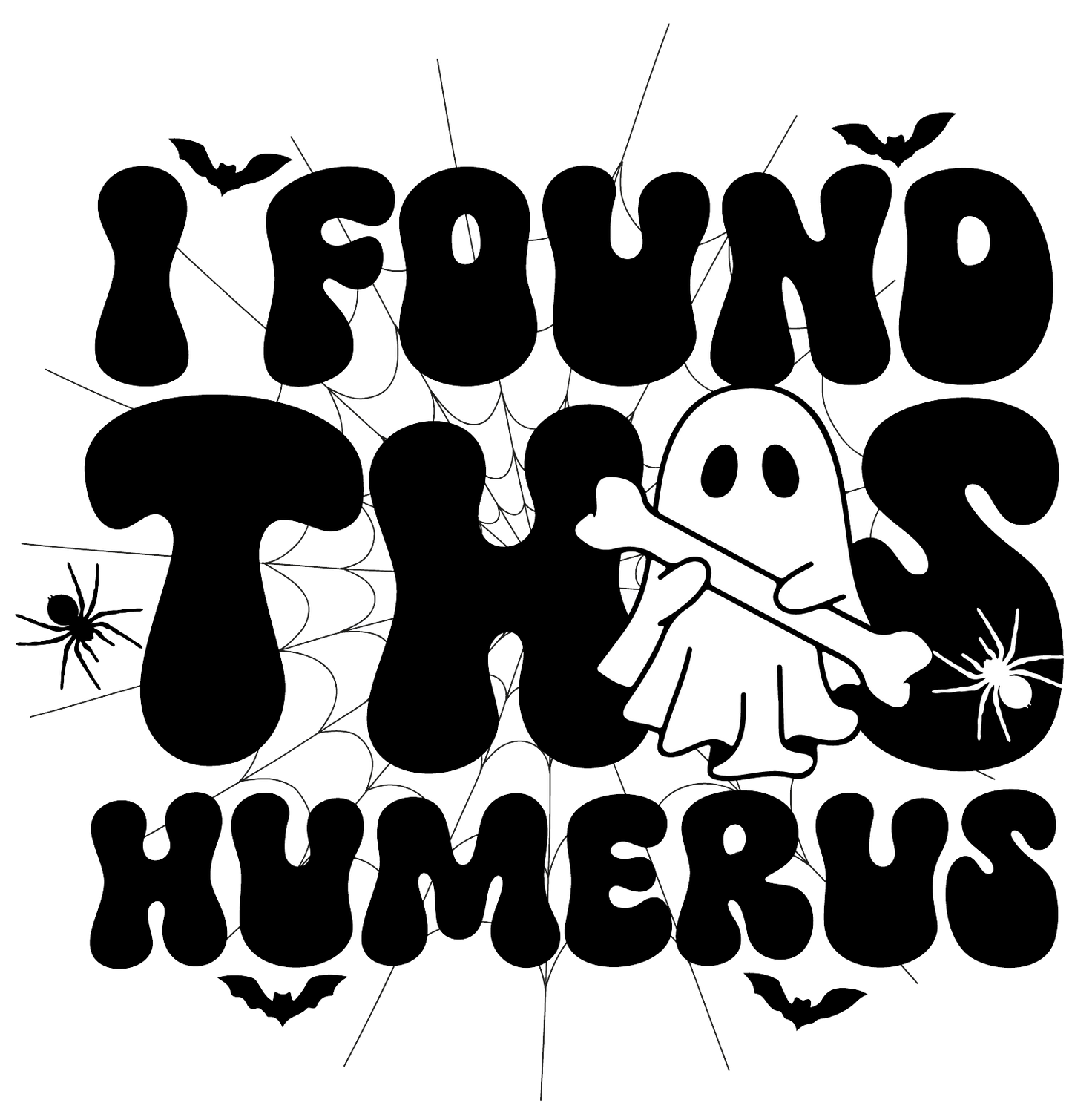 Divertida transferencia térmica de Halloween, prensa y despega, sin remera