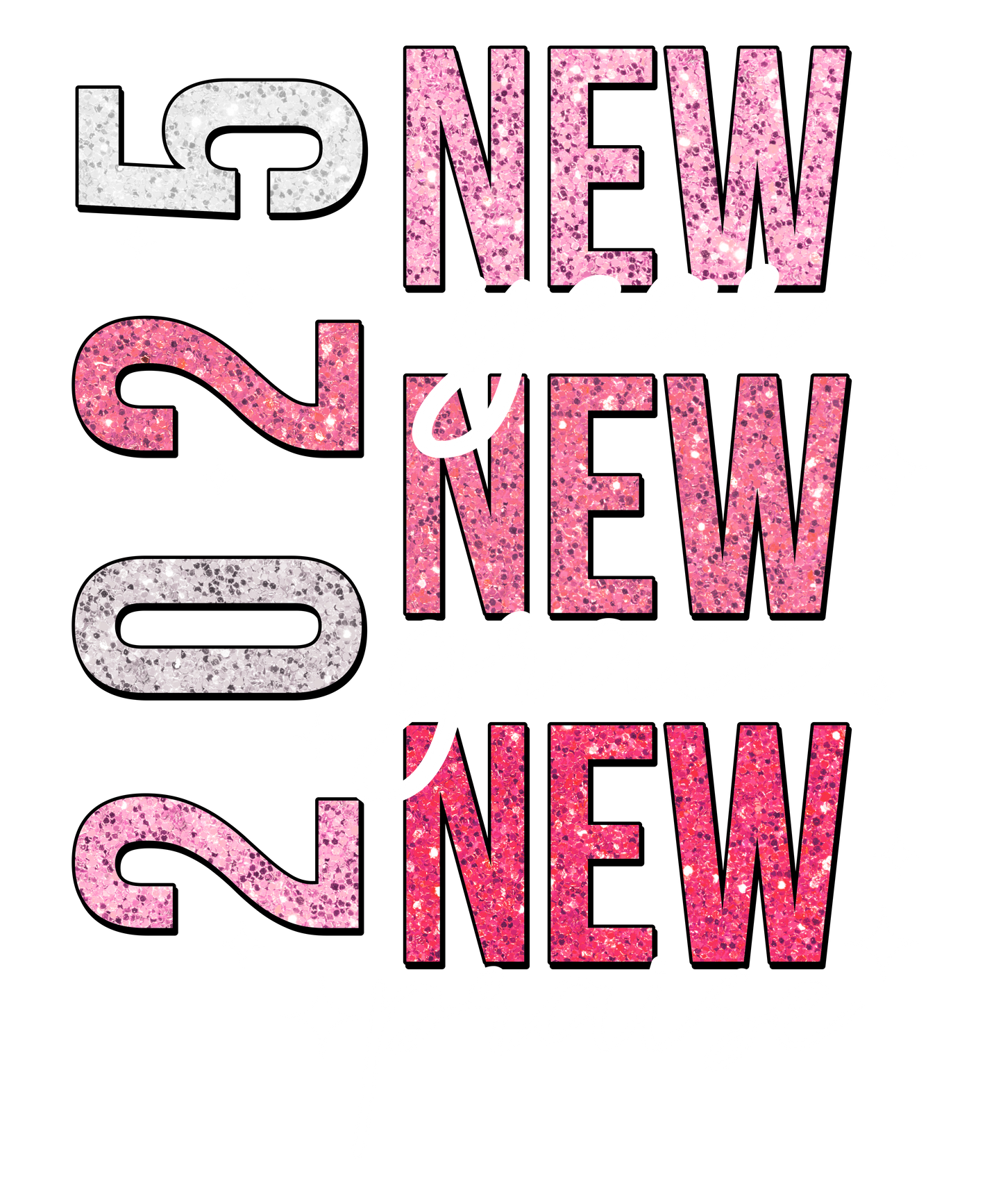 2025, new years, heat transfer, press and peel