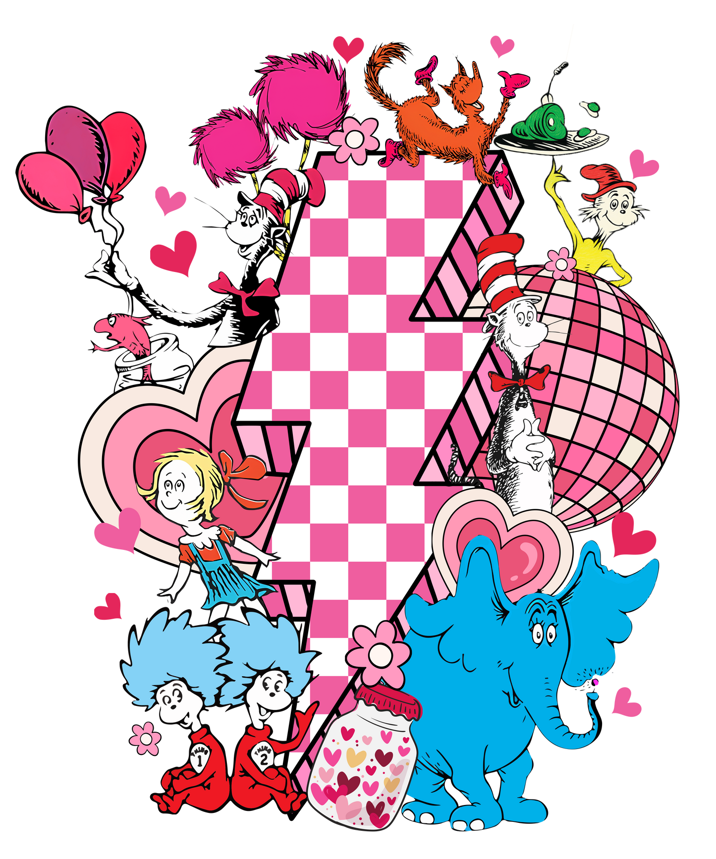 Personaje, San Valentín, transferencia de calor, prensa y desprendimiento, sin camisa, hecho a pedido