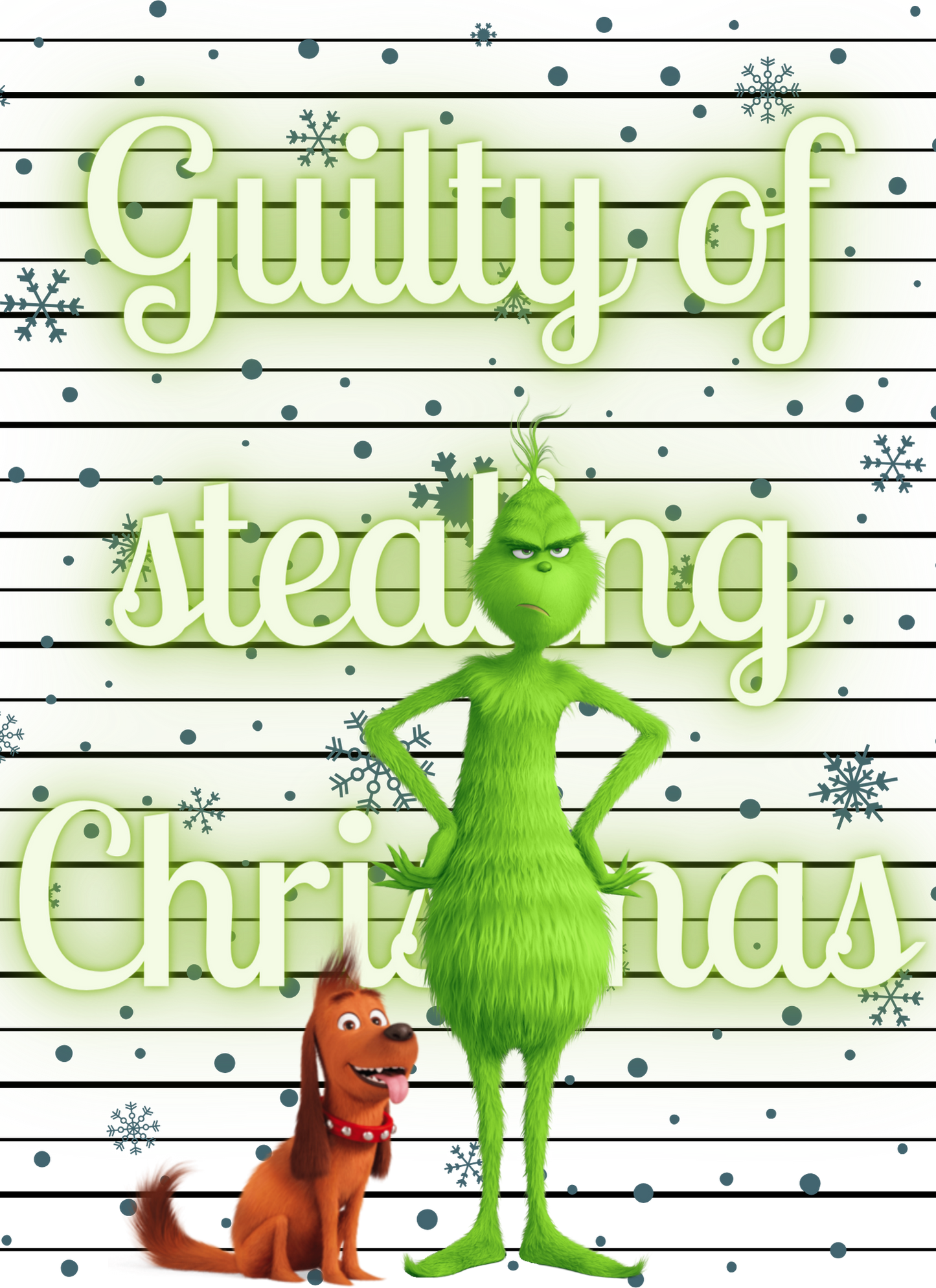 Culpable de robar la Navidad, personaje, monstruo verde