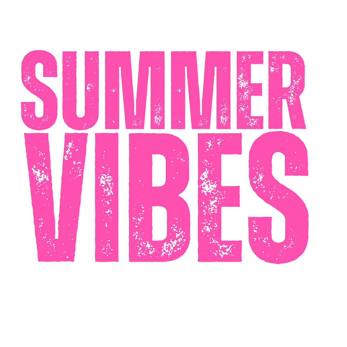 Summer vibes, summer, Press-ready, Transfer only, MTO