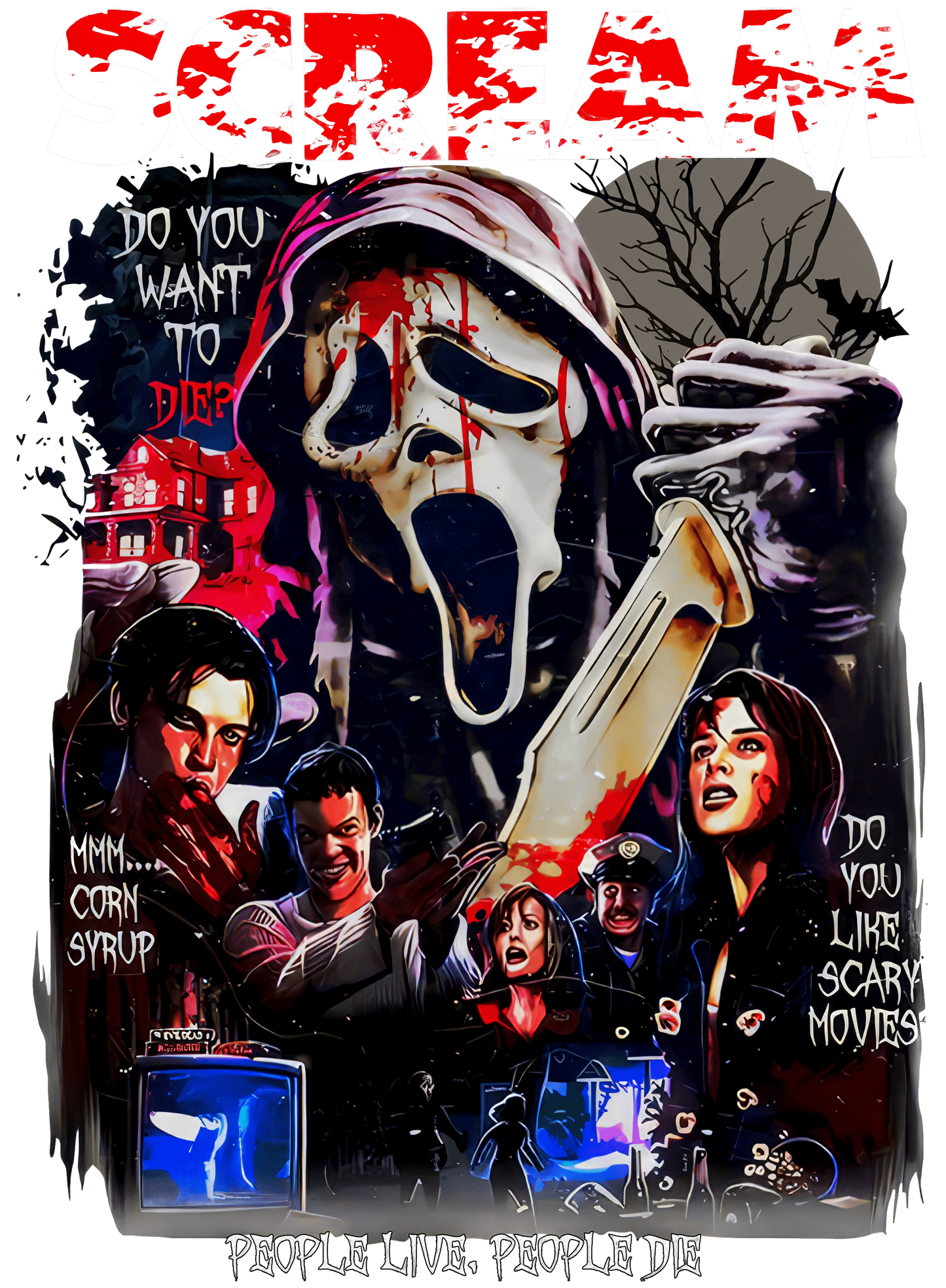 Scream, Press-ready, Transfer only, MTO