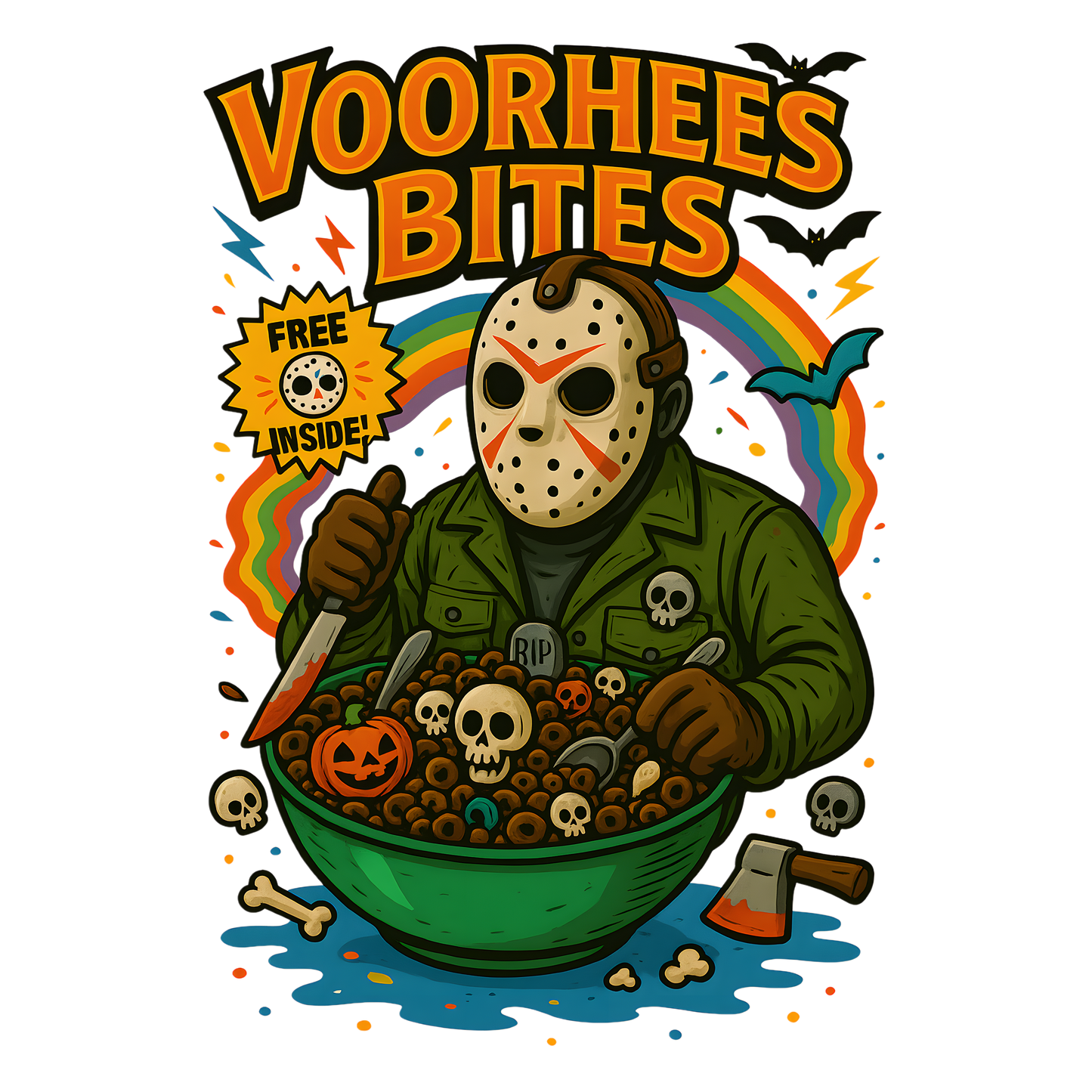 Voorhees Bites, horror, Press-ready, Transfer only, MTO