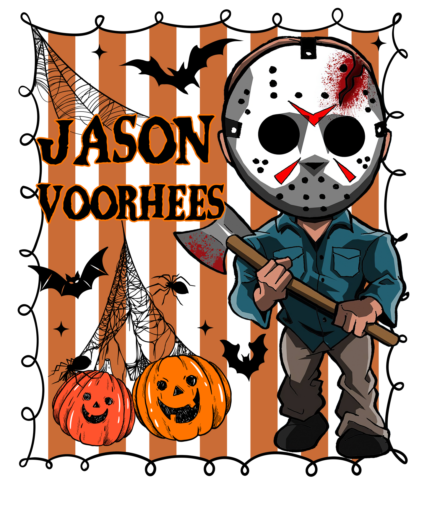 Jason, horror, Halloween, Press-ready, Transfer only, MTO