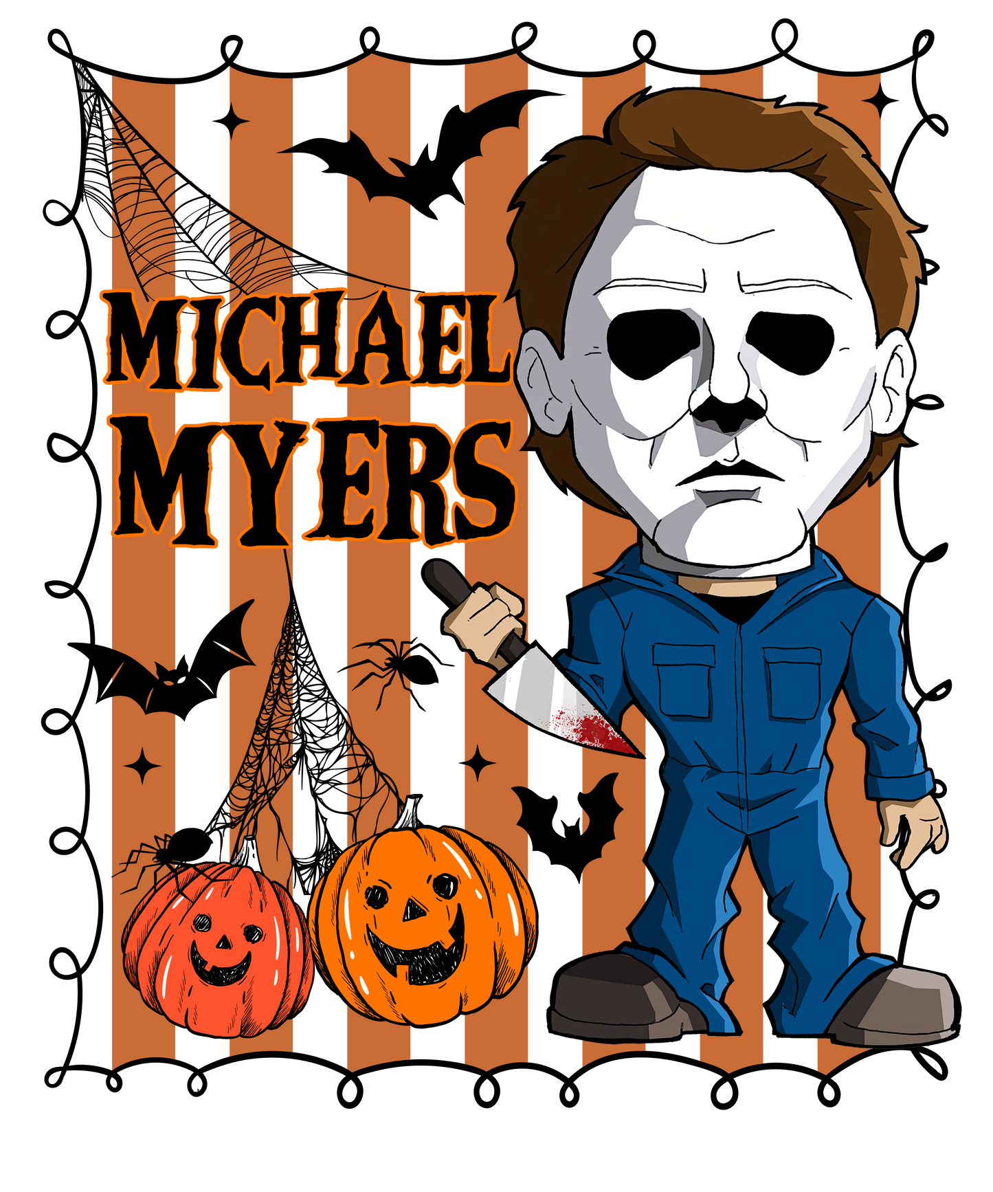 Michael, horror, Halloween, Press-ready, Transfer only, MTO