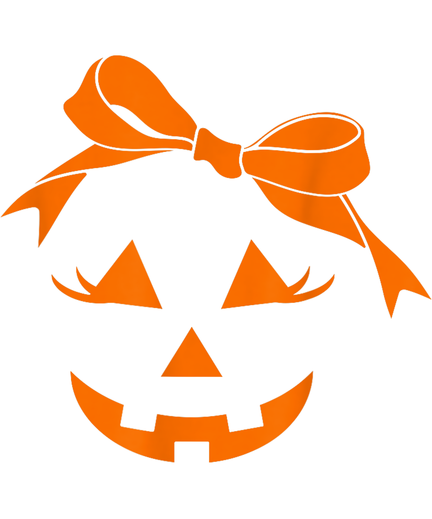 Pumpkin face, Halloween, Press-ready, Transfer only, MTO