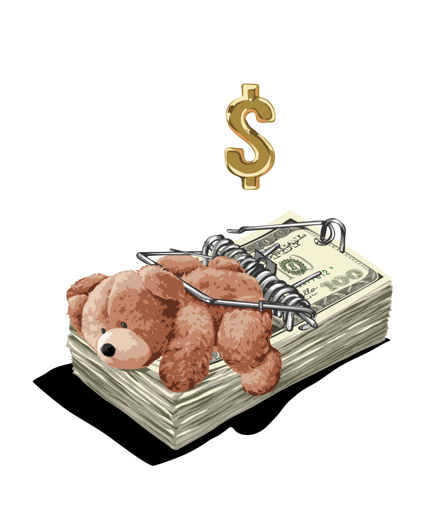 Pay me cash, Press-ready, Transfer only, MTO