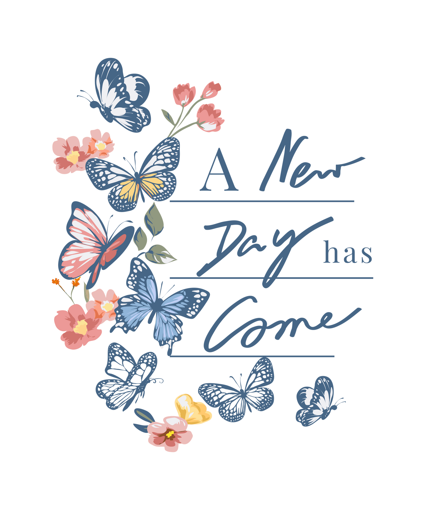 A new day has come, Press-ready, Transfer only, MTO