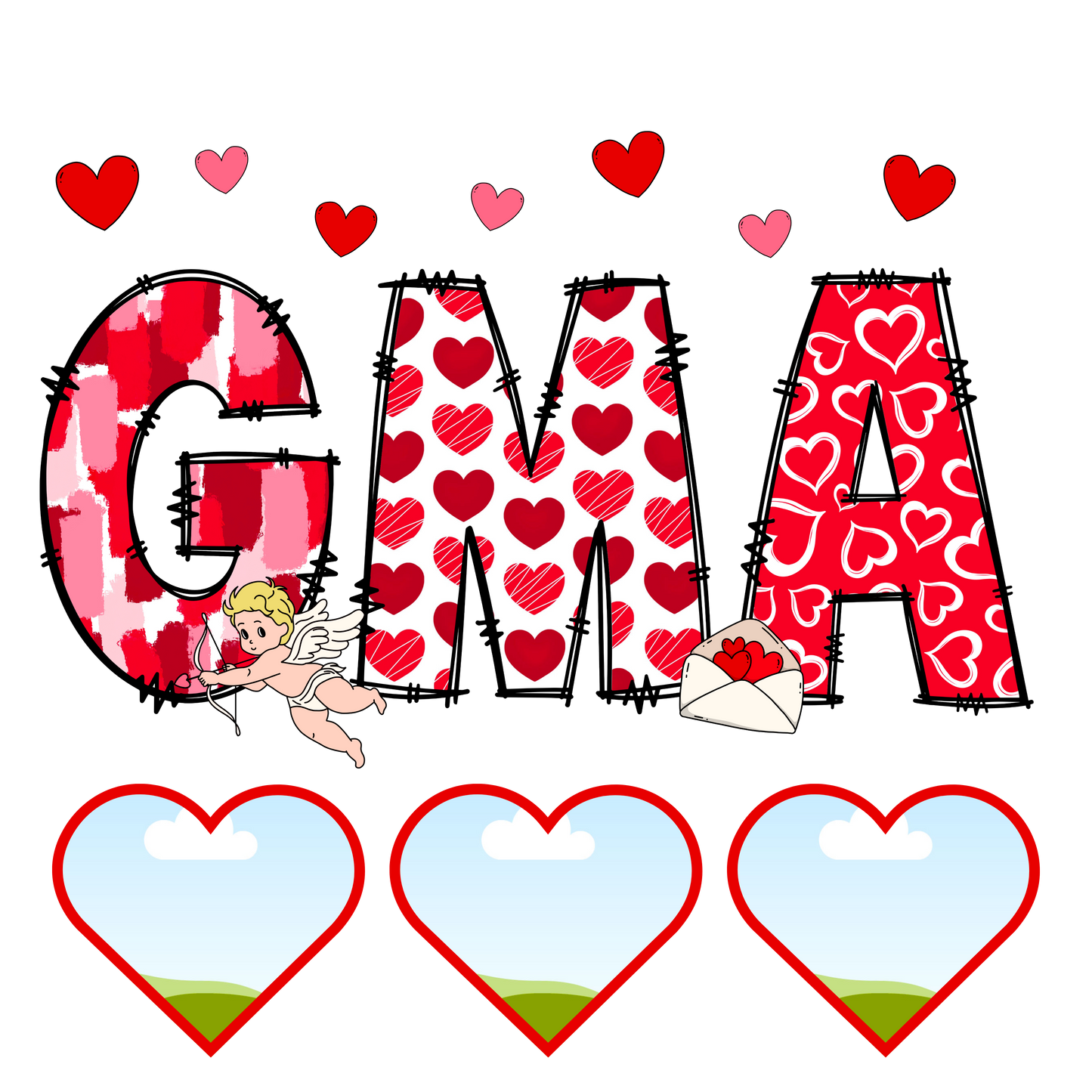 Valentine Custom with pictures, Sweatshirt, 5568