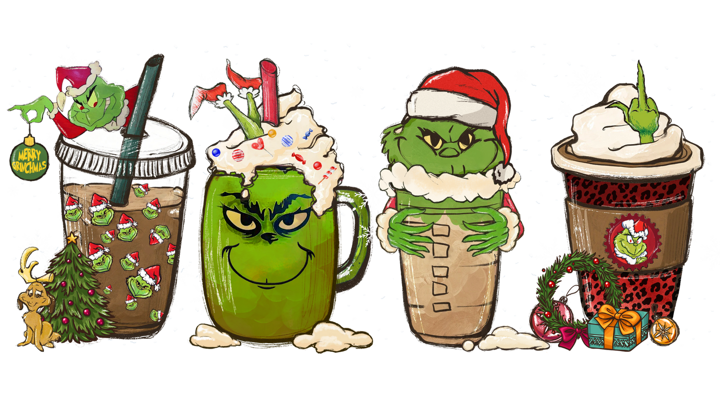 Monstruo verde café, personaje