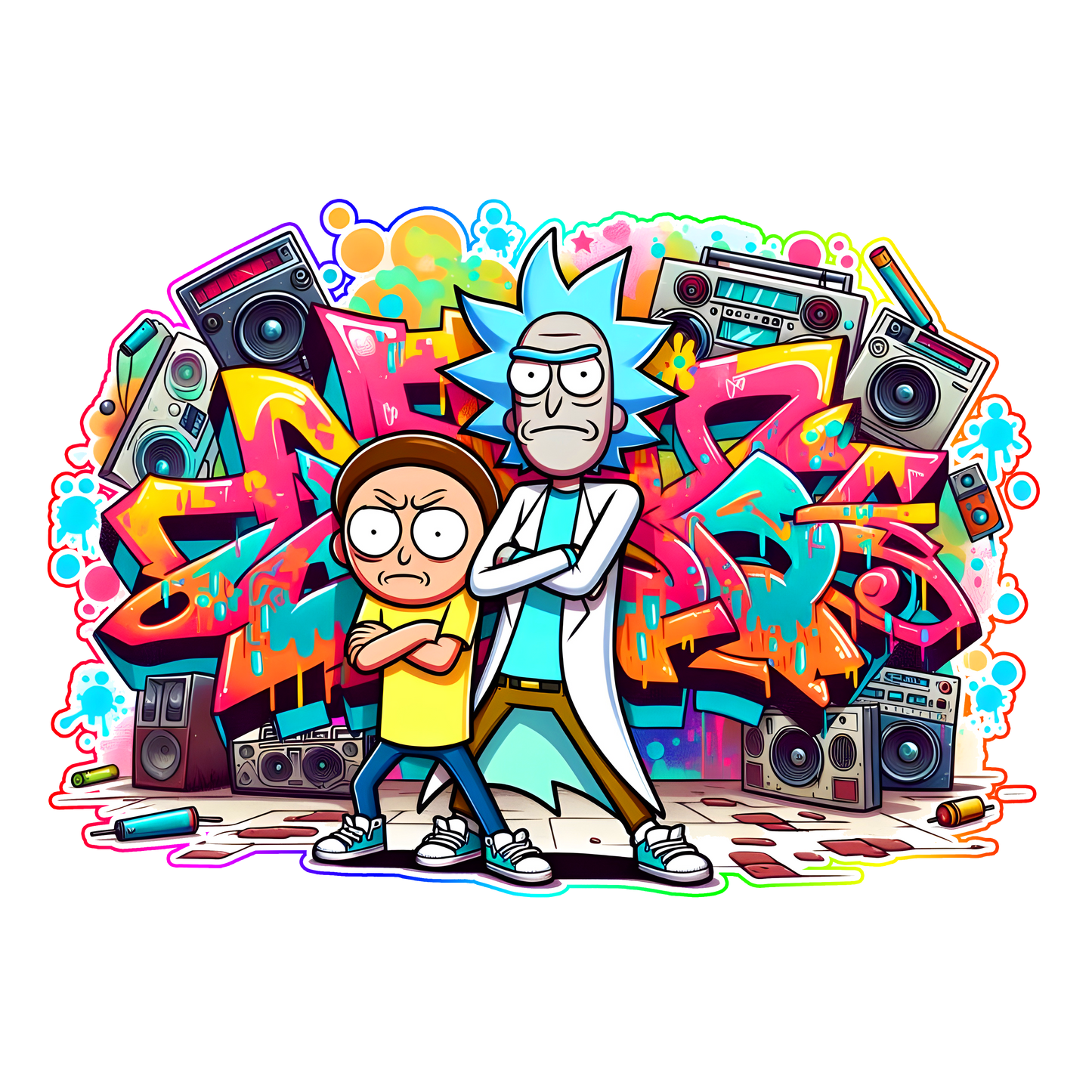 Rick & Morty, Press-ready, Transfer only, MTO