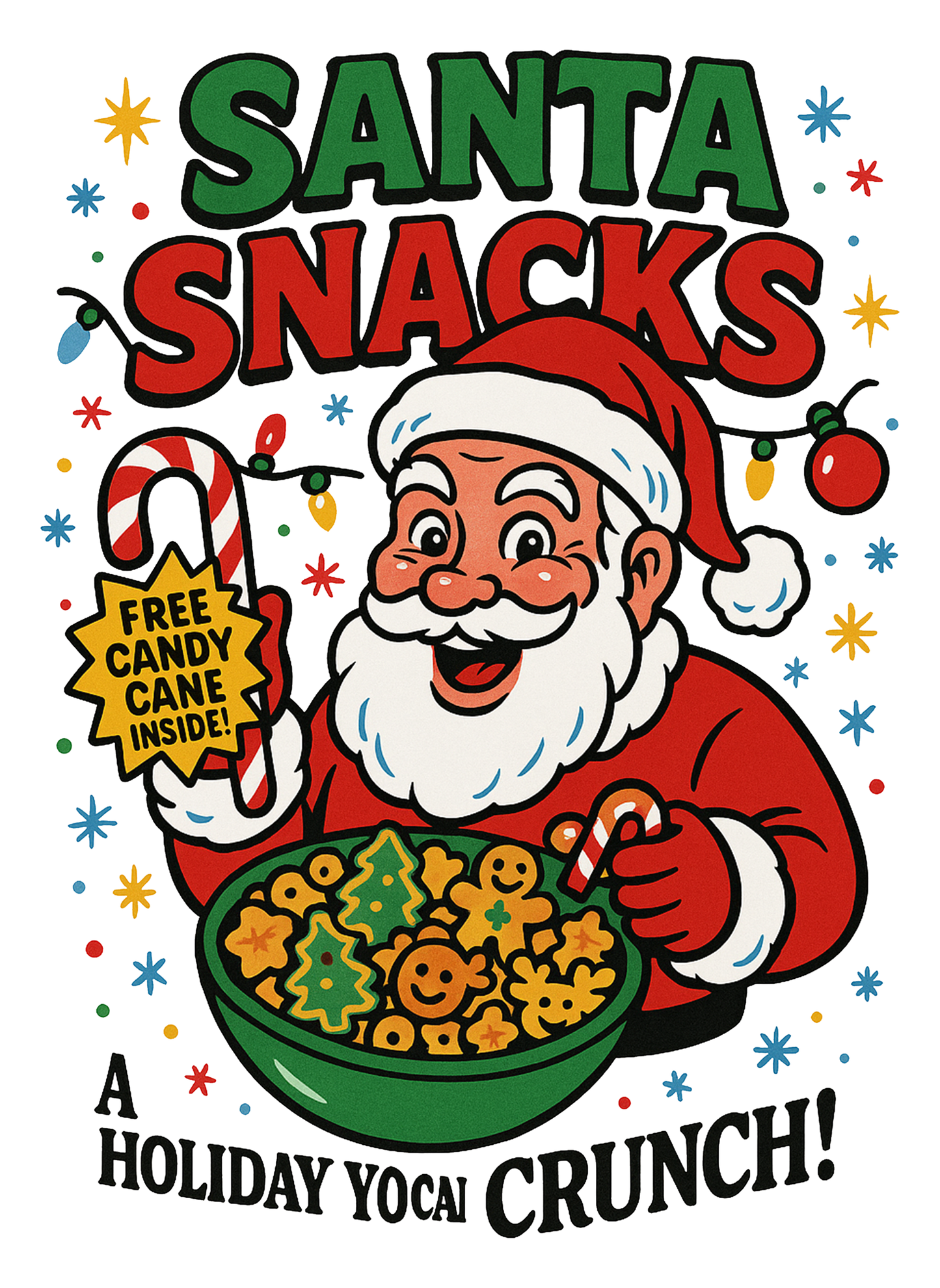 Santa snacks, Press-ready, Transfer only, MTO