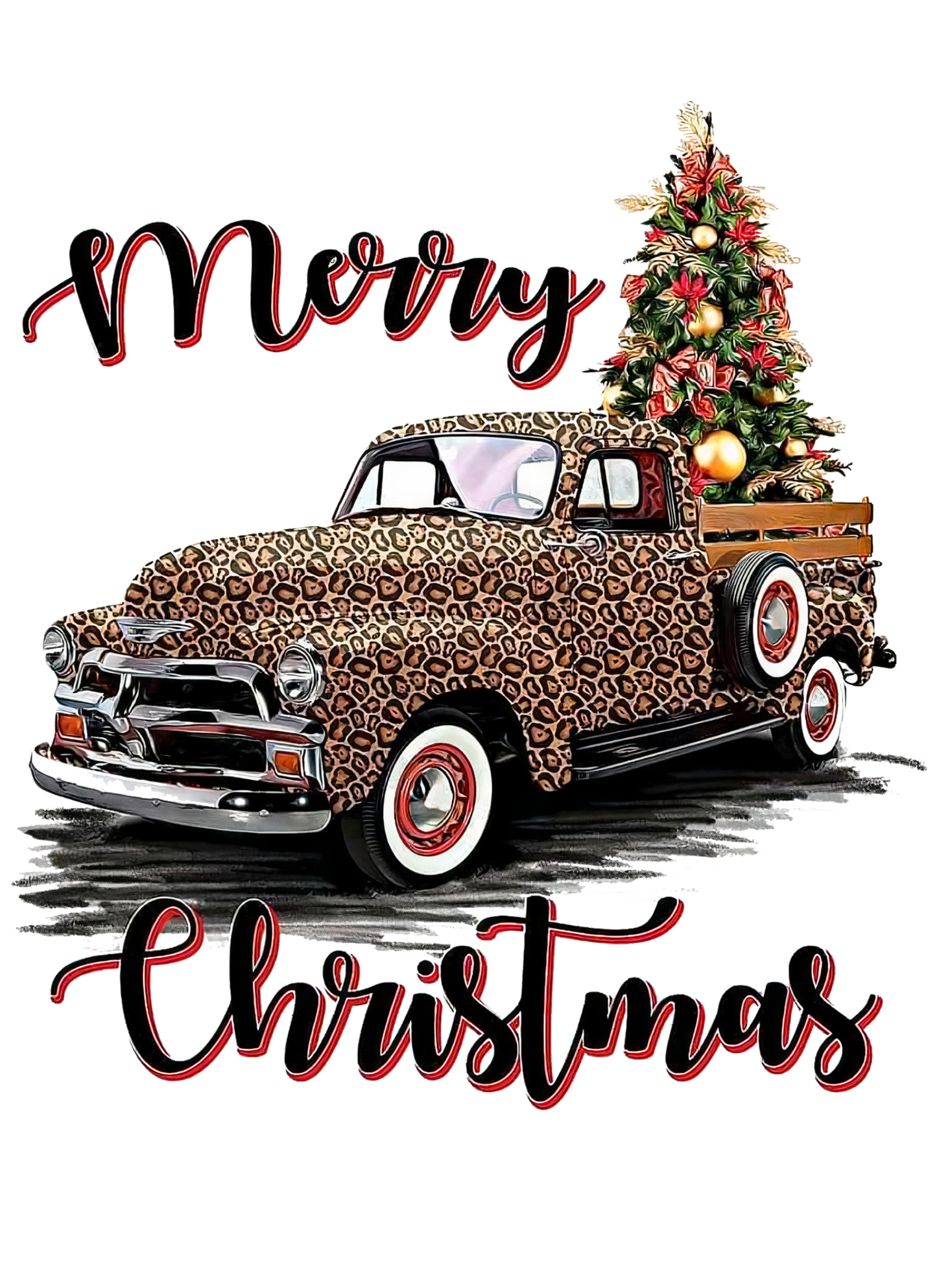 Christmas, heat transfer, press and peel