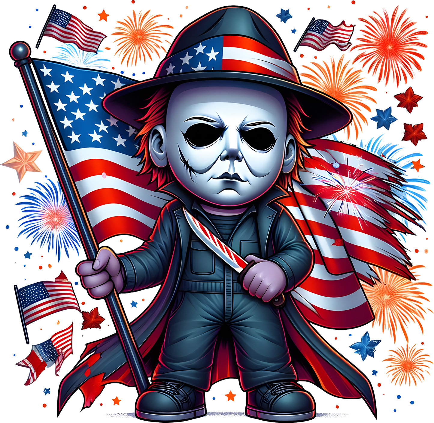 4th of July, horror, Press-ready, Transfer only, MTO