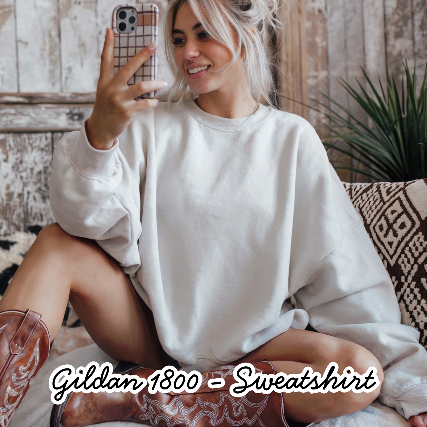 Custom - Sweatshirt - Gildan 1800