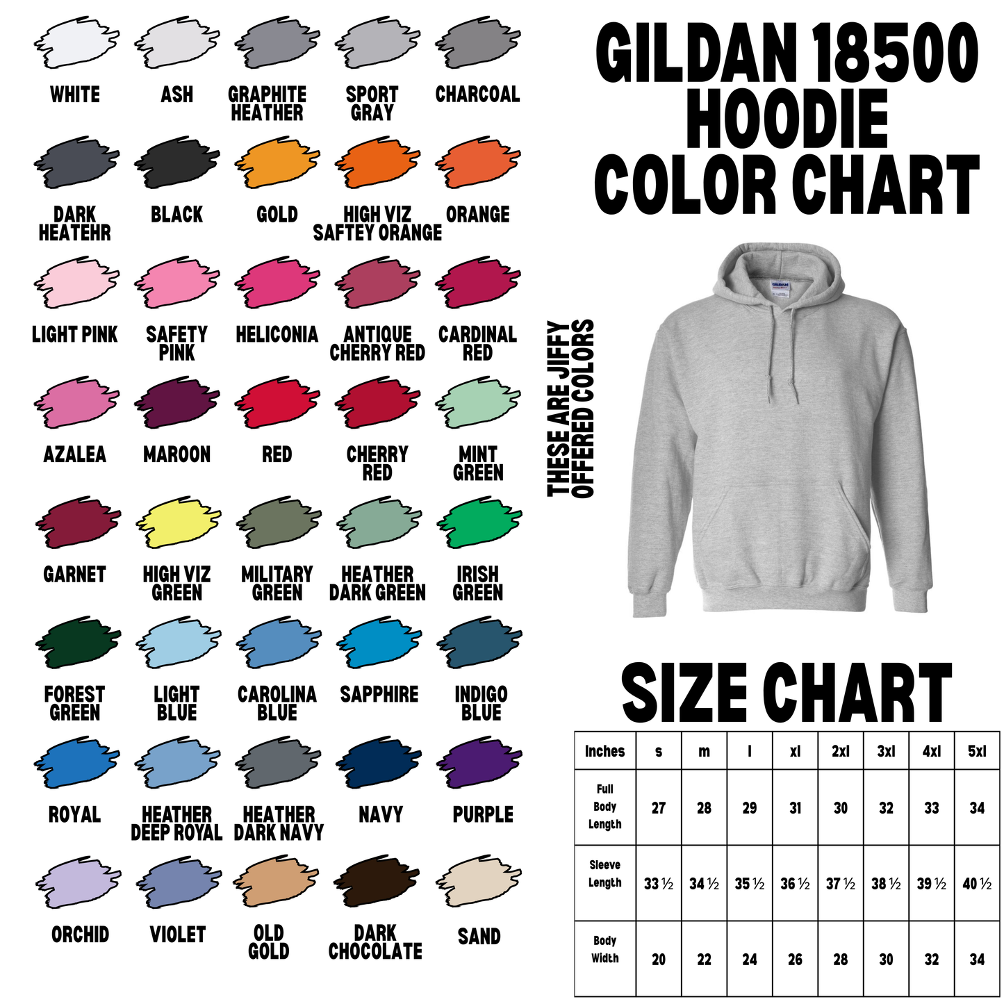 Custom Hoodie - Gildan 18500