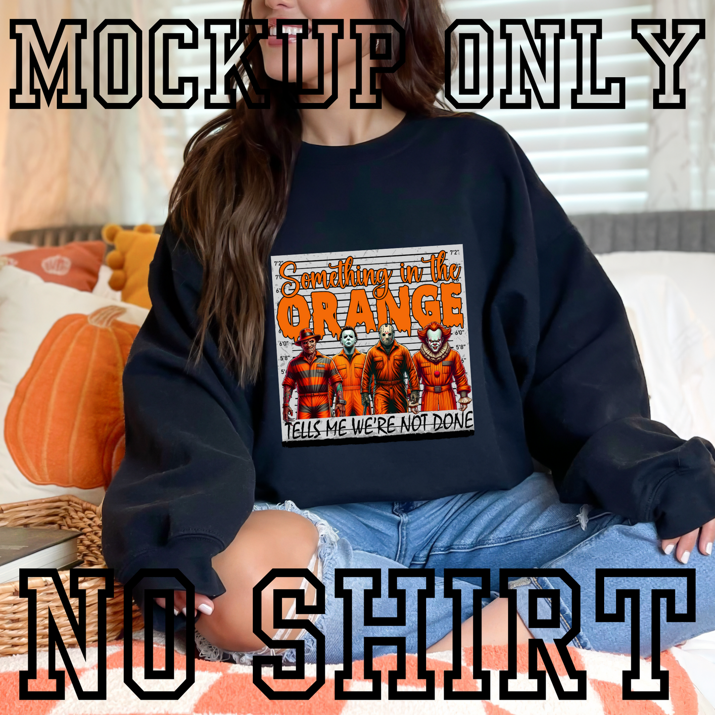 Algo en la naranja, Horror, Transferencia de calor, prensar y pelar, Bricolaje, Diseño de camisetas