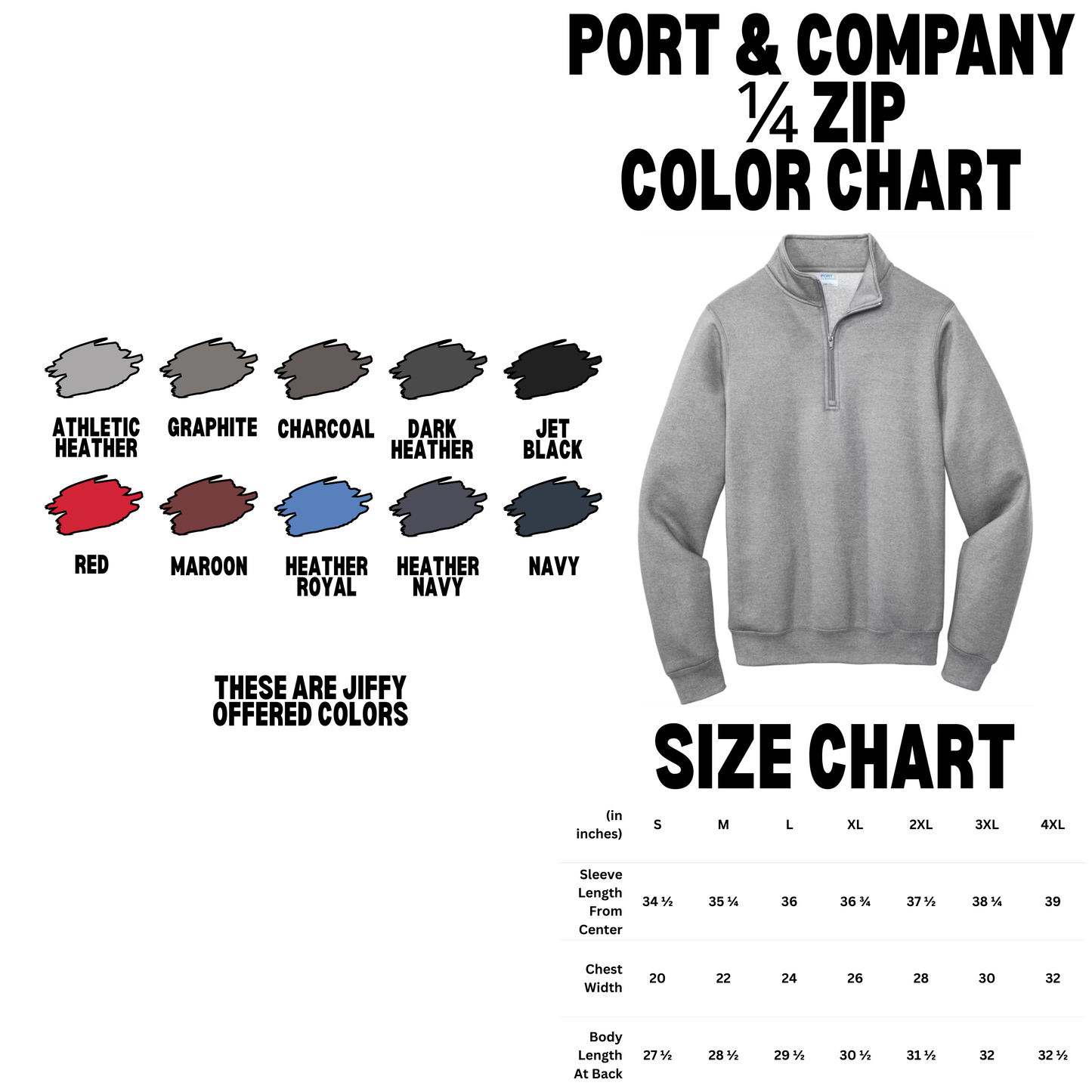 LPN, Custom, 1/4 Zip Pullover - Port & Co