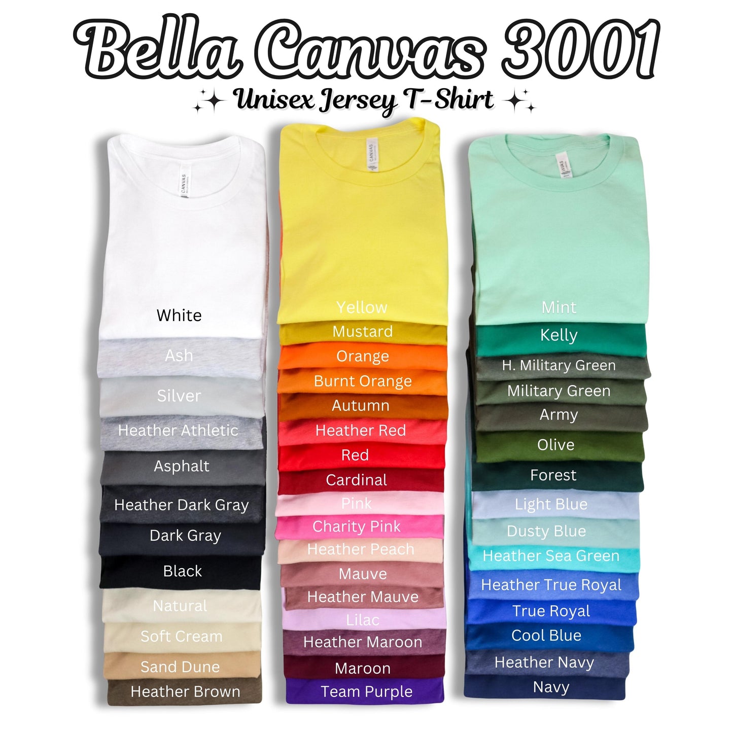 Custom - Short Sleeve - Bella Canvas 3001CVC
