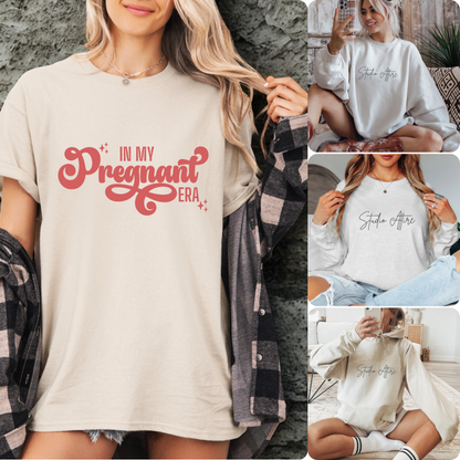 In my pregnant era, Graphic Apparel - 1070