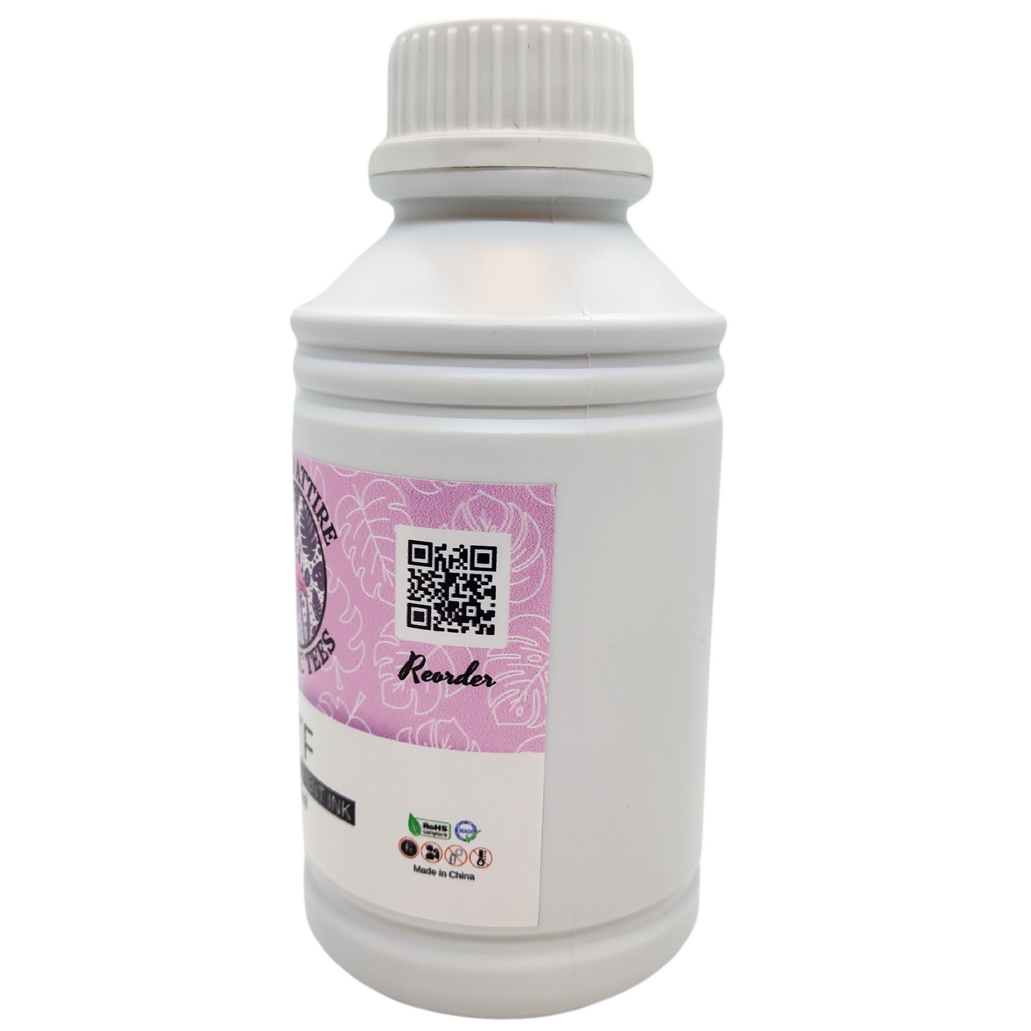 Tinta pigmentada textil, directa a película