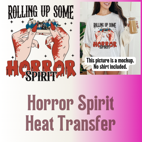 Transferencia de calor, espíritu del terror, sin camisa 