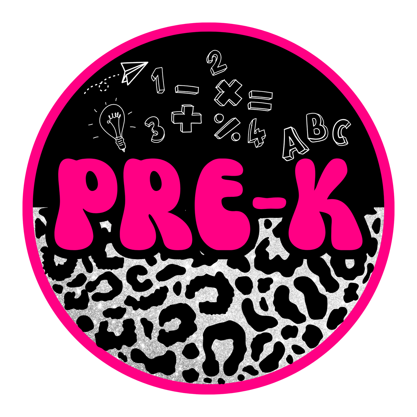 Pre-K heat transfer, no shirt