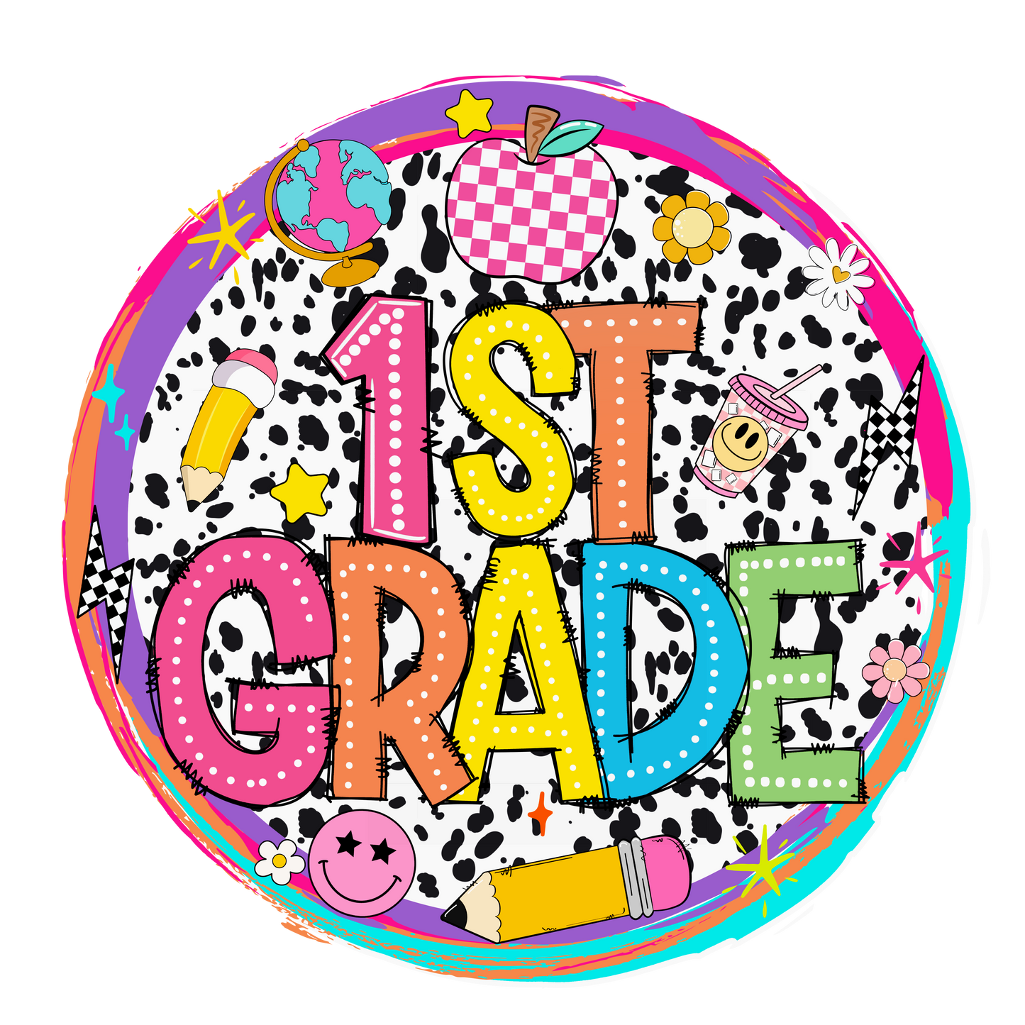 1st grade heat transfer, no shirt