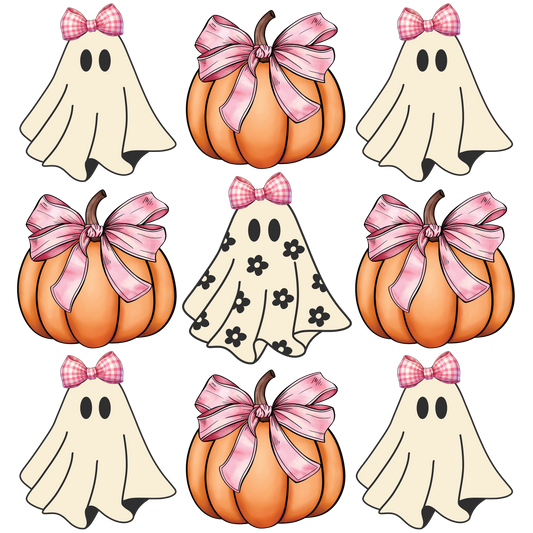 Halloween heat transfer, press and peel, no shirt