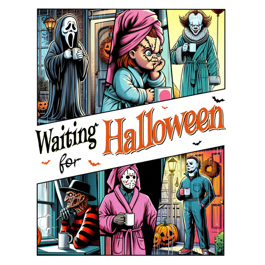 Halloween  heat transfer, press and peel, no shirt