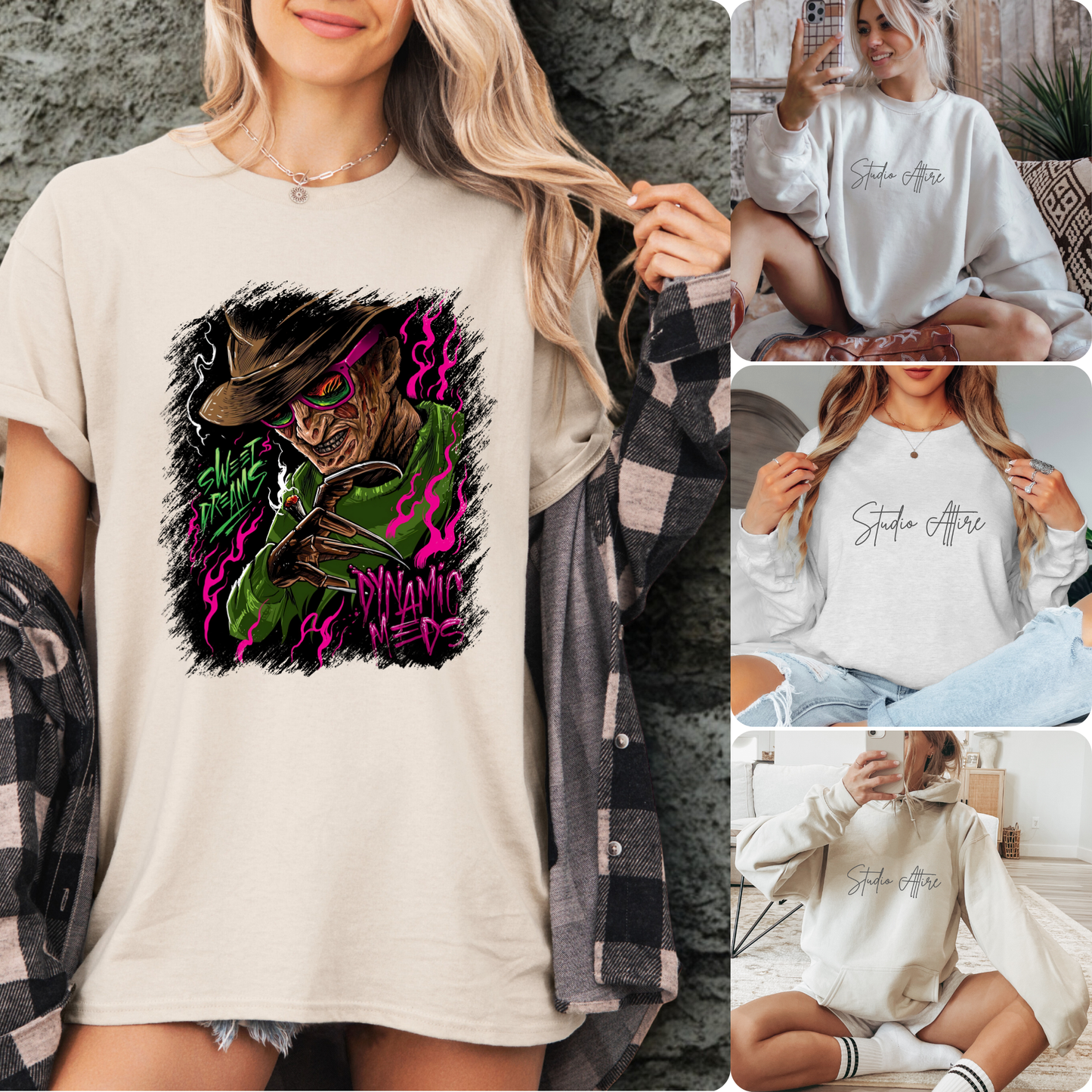 Freddy nightmare, Graphic Apparel - 1300