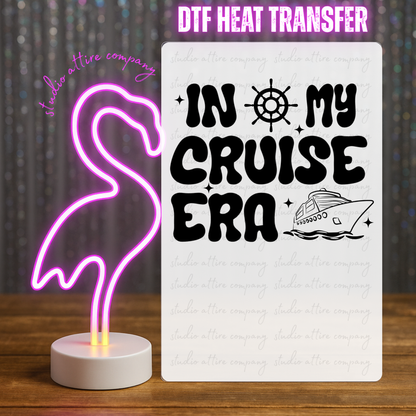 Cruise, DTF Heat Transfer, Press and peel, Full color, Instant press, MTO