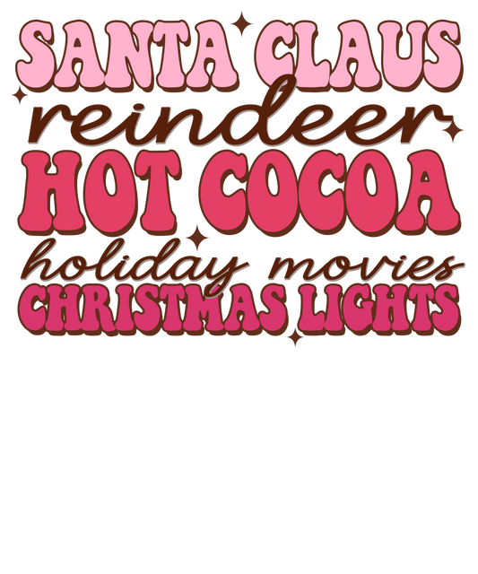 Navidad rosa, transferencia de calor, prensa y despegue 