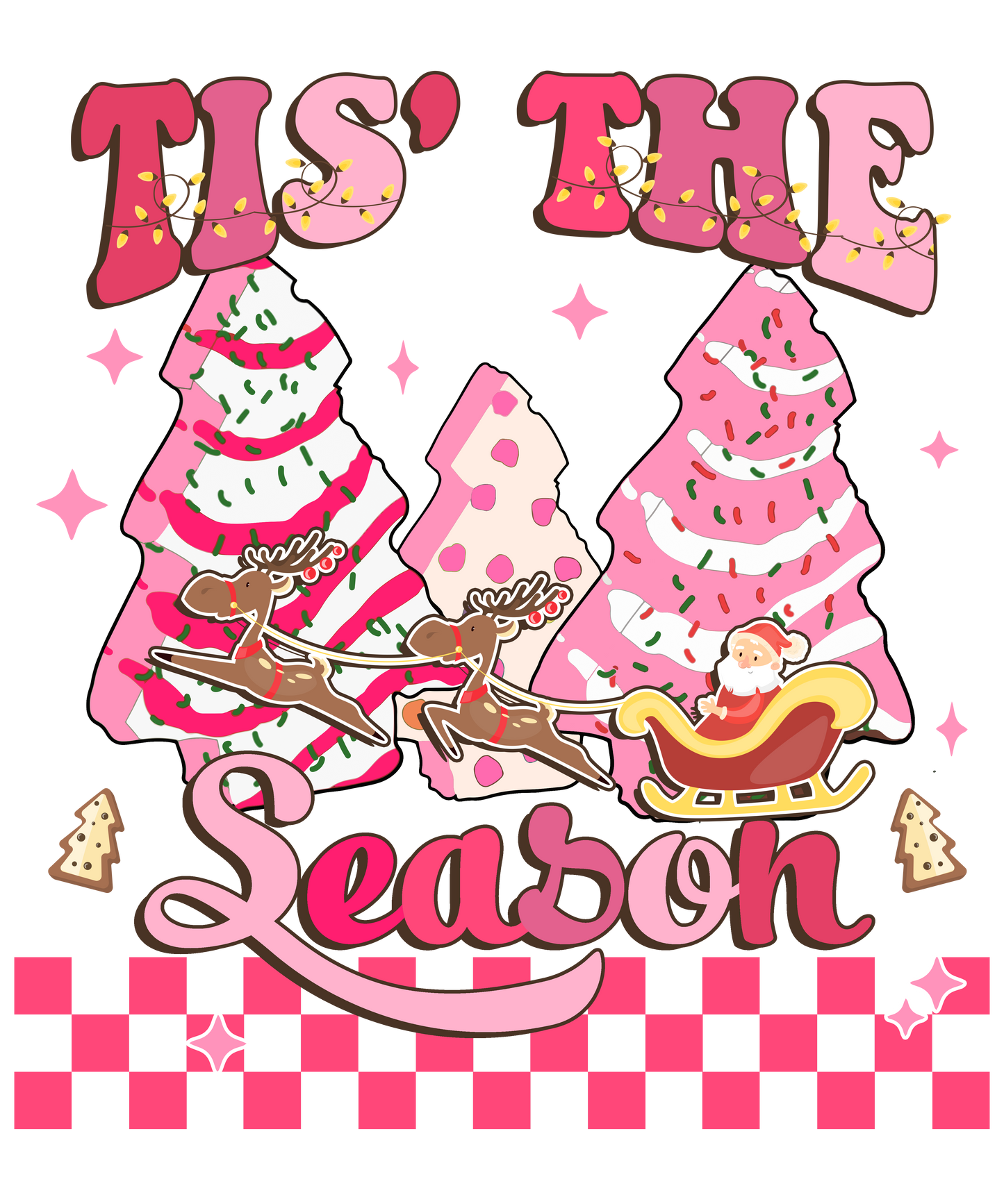 Tis the season, heat transfer, press and peel