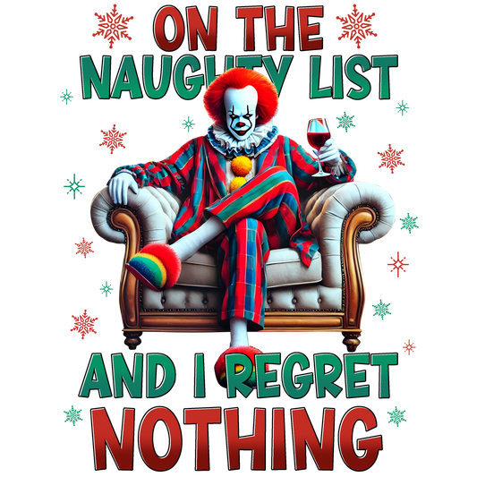 Horror Christmas, heat transfer, press and peel