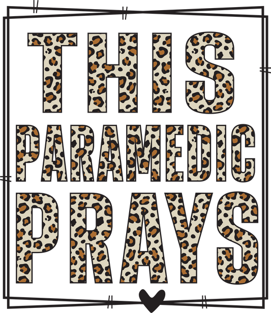 Paramedic, heat transfer, press and peel