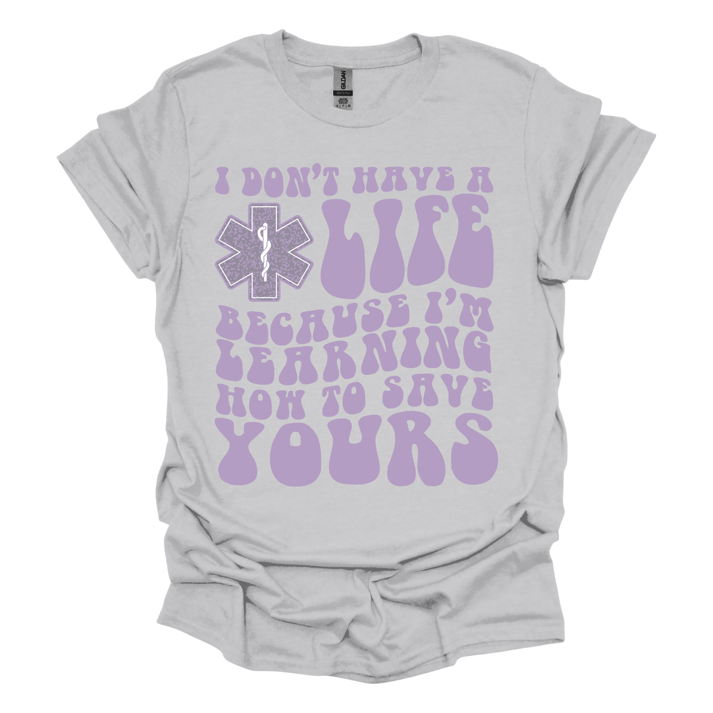 Paramedic, Adult, Short Sleeve, Printed Tee (Gildan Softstyle)