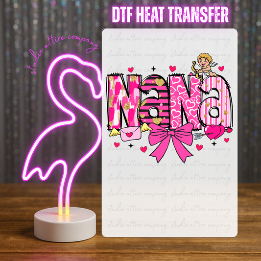 Nana, Valentine, Heat transfer, Press and peel, Full color, Instant press, MTO