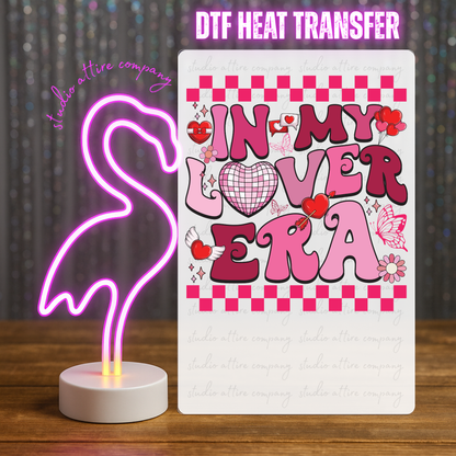 In my lover era, Valentine, Heat transfer, Press and peel, Full color, Instant press, MTO