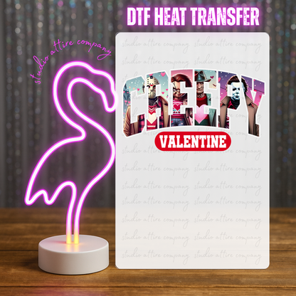 Creepy Valentine, Heat transfer, Press and peel, Full color, Instant press, MTO, 1640