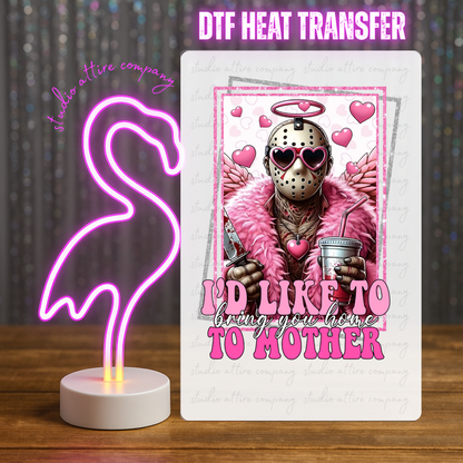 I'd like to, Horror, Valentine, Heat transfer, Press and peel, Full color, Instant press, MTO, 1649