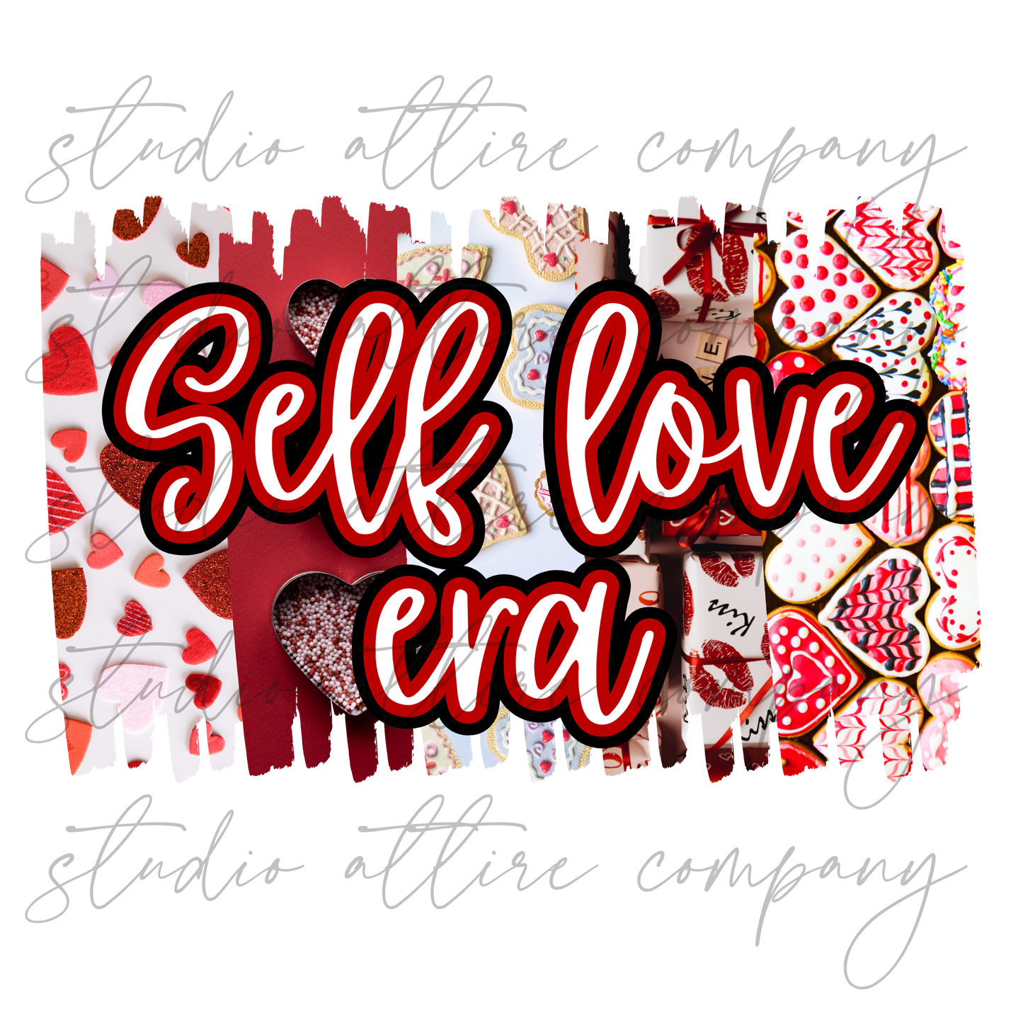 Self love, Valentines, heat transfer, press and peel, no shirt, made to order