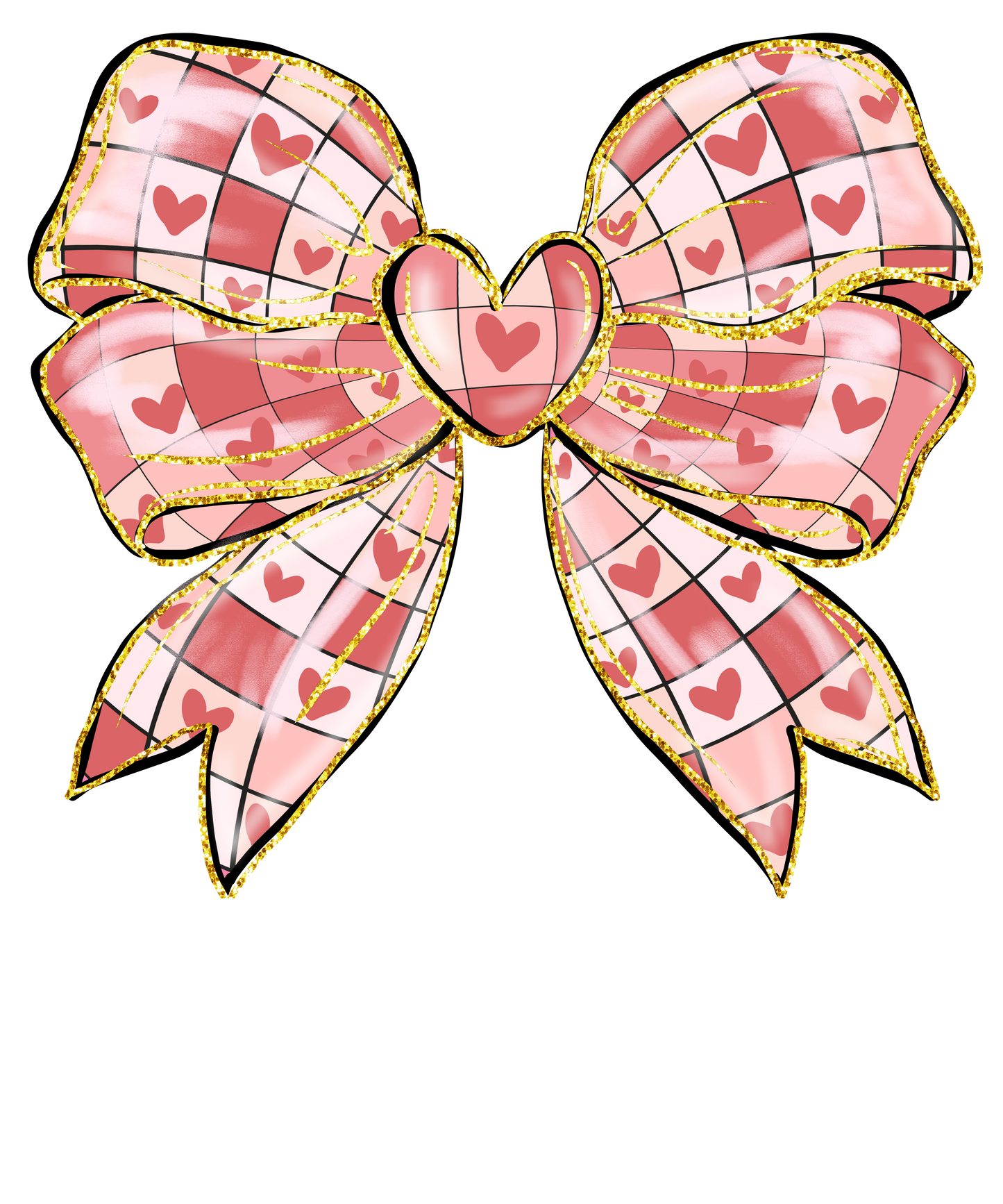 Retro bow, Valentine, heat transfer, press and peel, no shirt, made to order