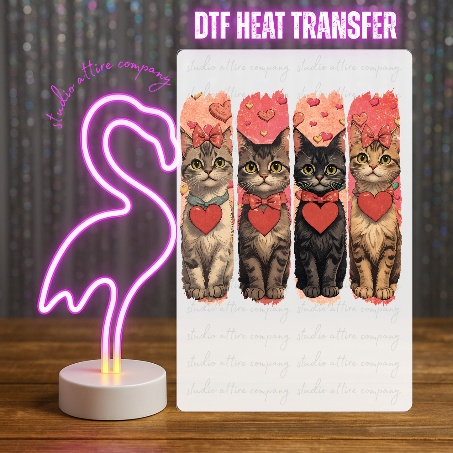 Kitten, Heat transfer, Press and peel, Full color, Instant press, MTO, 1724