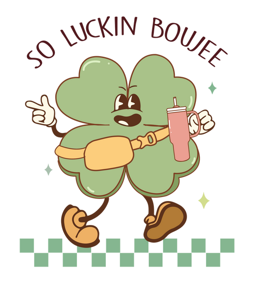 St. Patty, heat transfer, press and peel, no shirt, made to order
