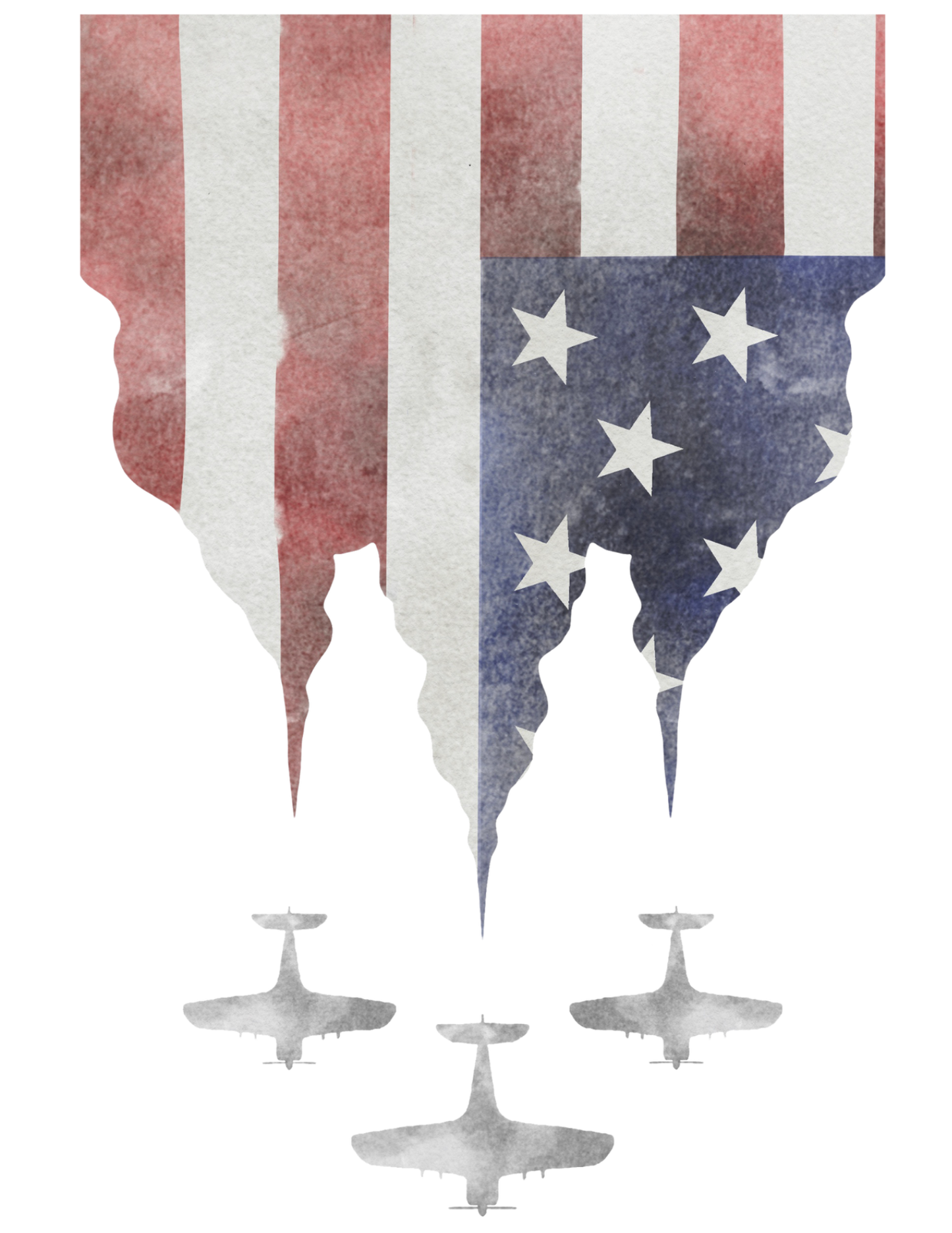 Flag, Plane, Press-ready, Transfer only, MTO
