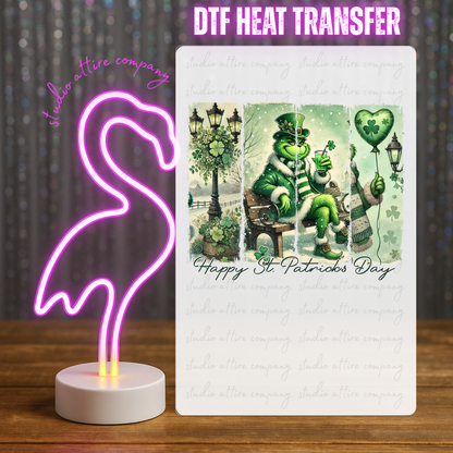 Happy St. Patty's Day, St. Patty's Day, DTF Heat Transfer, Press and peel, Full color, Instant press, MTO