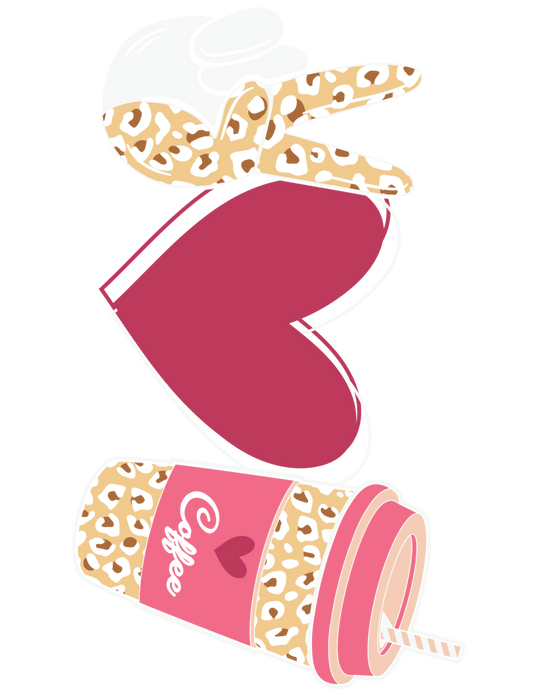 Coffee, cat mom, press and peel, no shirt, made to order