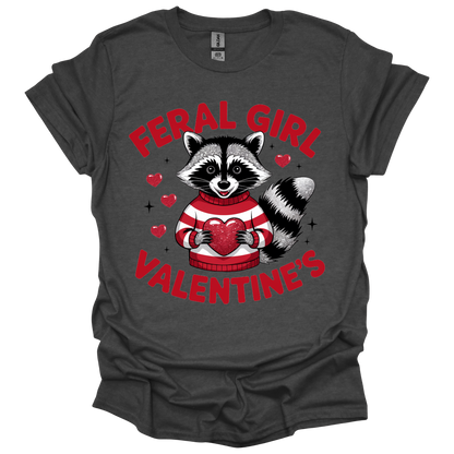 Día de San Valentín, camiseta, manga corta, estilo suave.